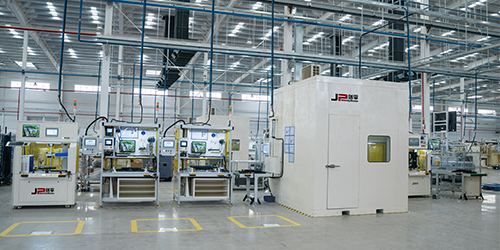 冷凝風(fēng)扇組裝裝配線（配靜音房）